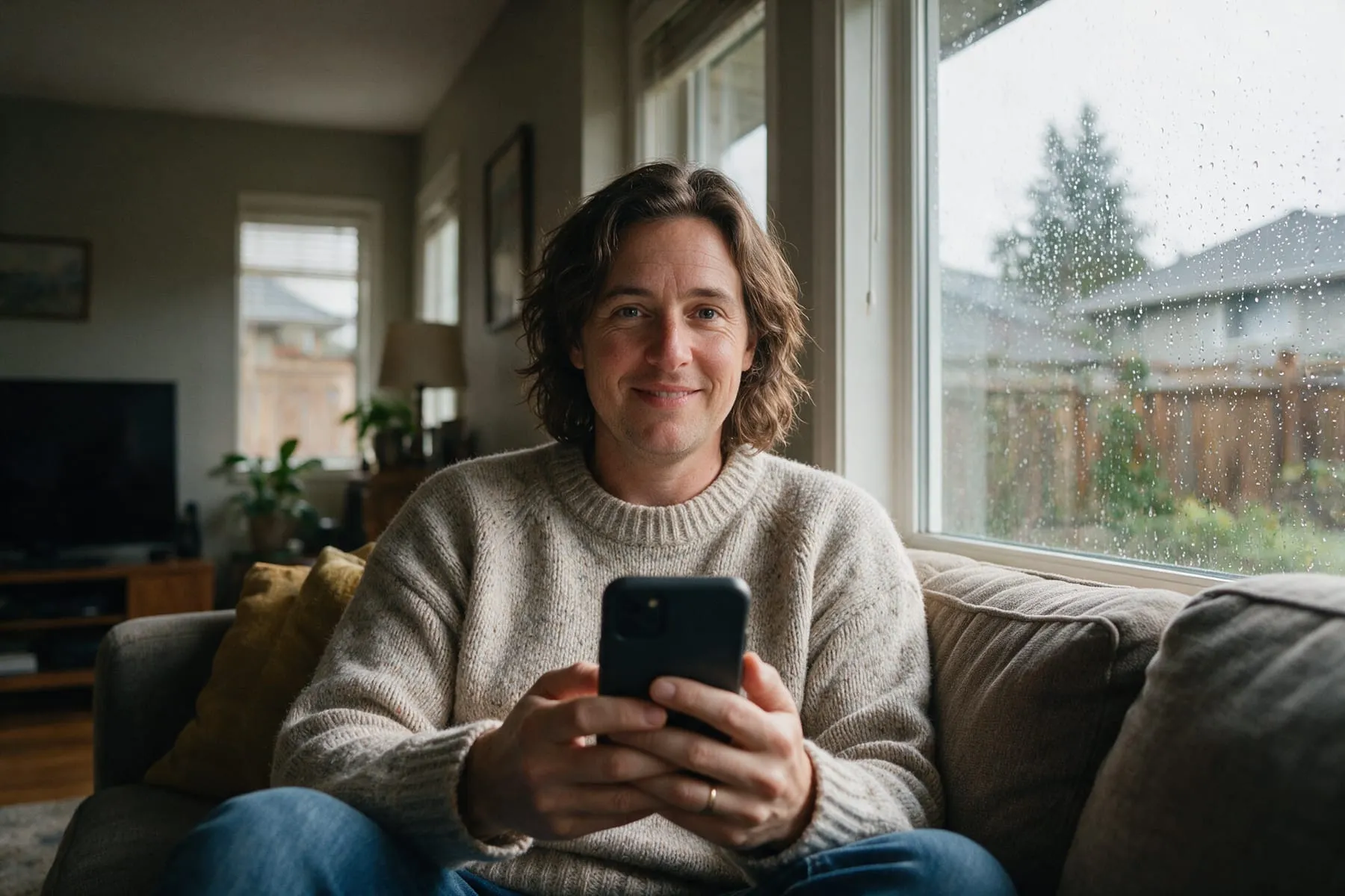 Homeowner searching on Google for a local service