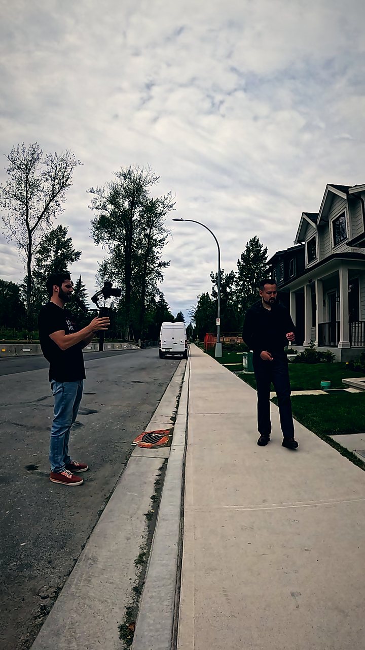 Street shoot in a new neighbourhood